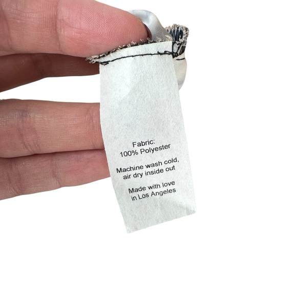 NWT RESA Jojo Mini Dress in Paris Leopard Cheetah Cutout Open Back Tie Small S - Picture 8 of 14